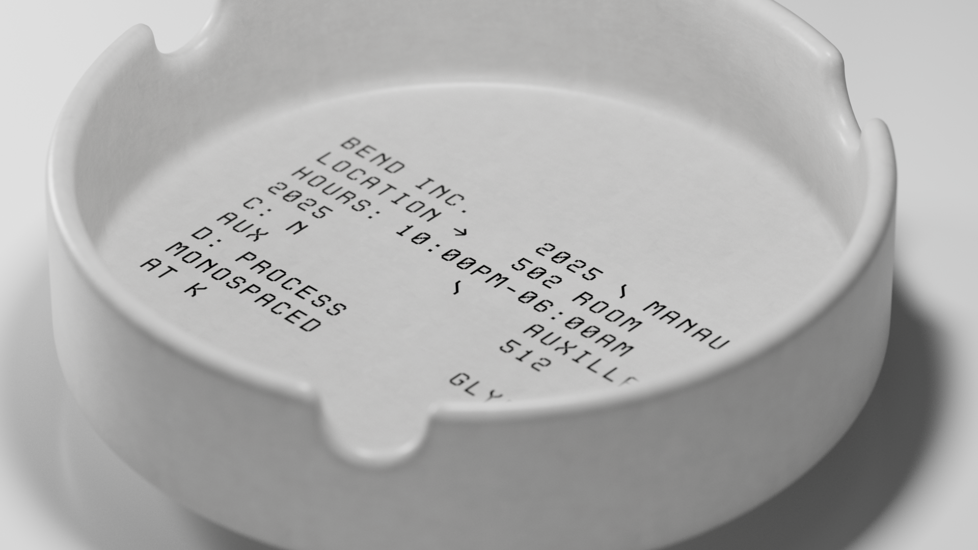 502 ASHTRAY