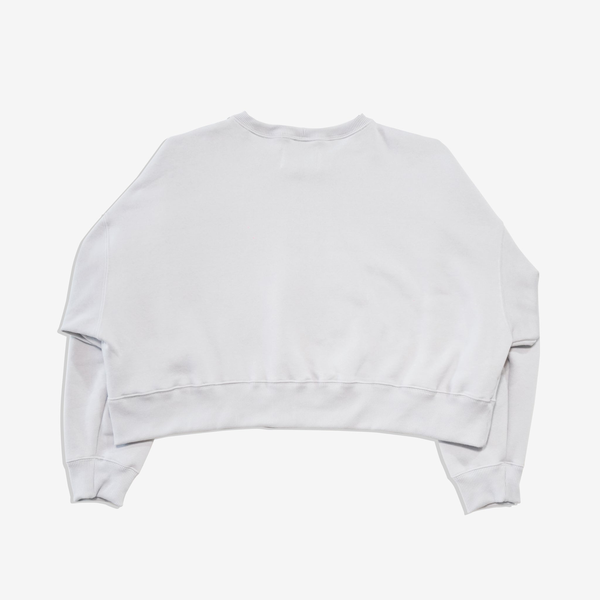 Cropped Sweatshirt - Smoke Grey