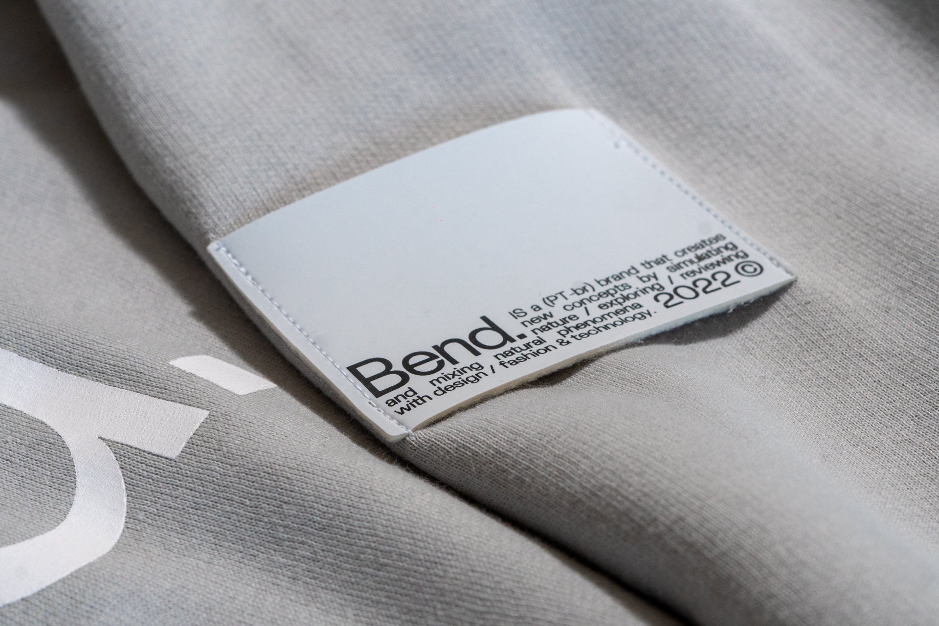 Cropped Sweatshirt - Smoke Grey